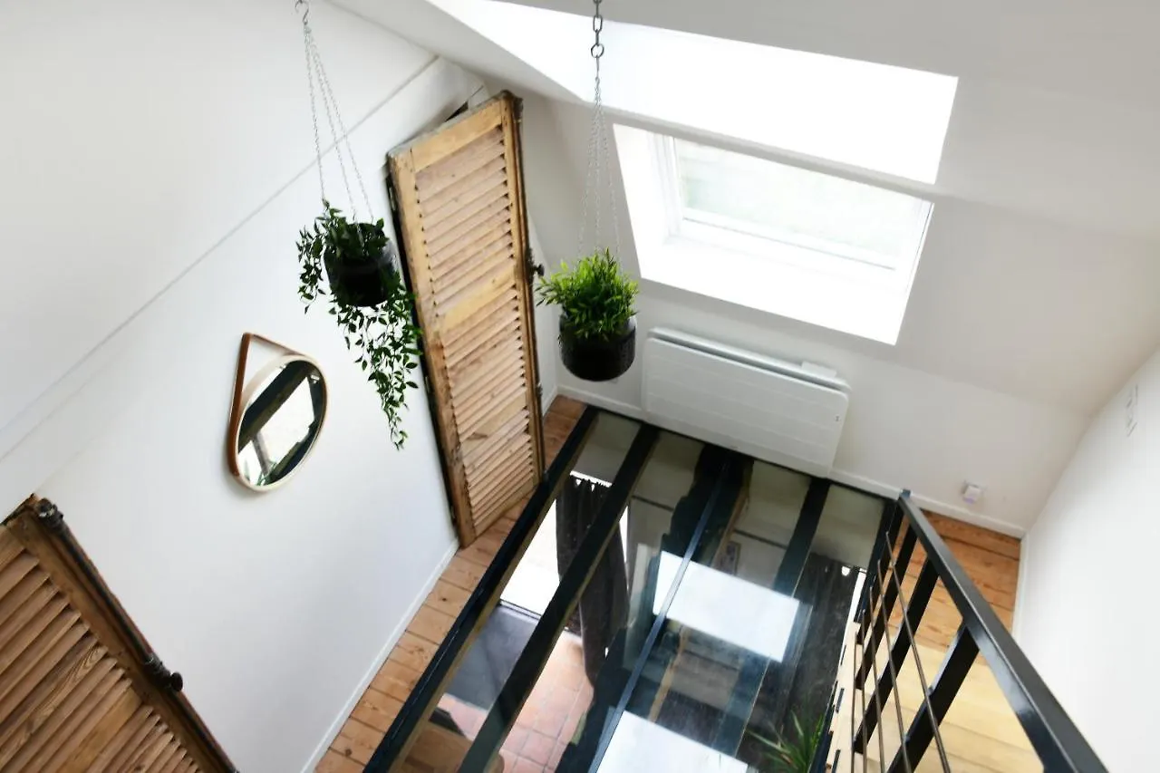 Maison Vieux Lille 3 Chambres Parking Prive 24H24H Acces