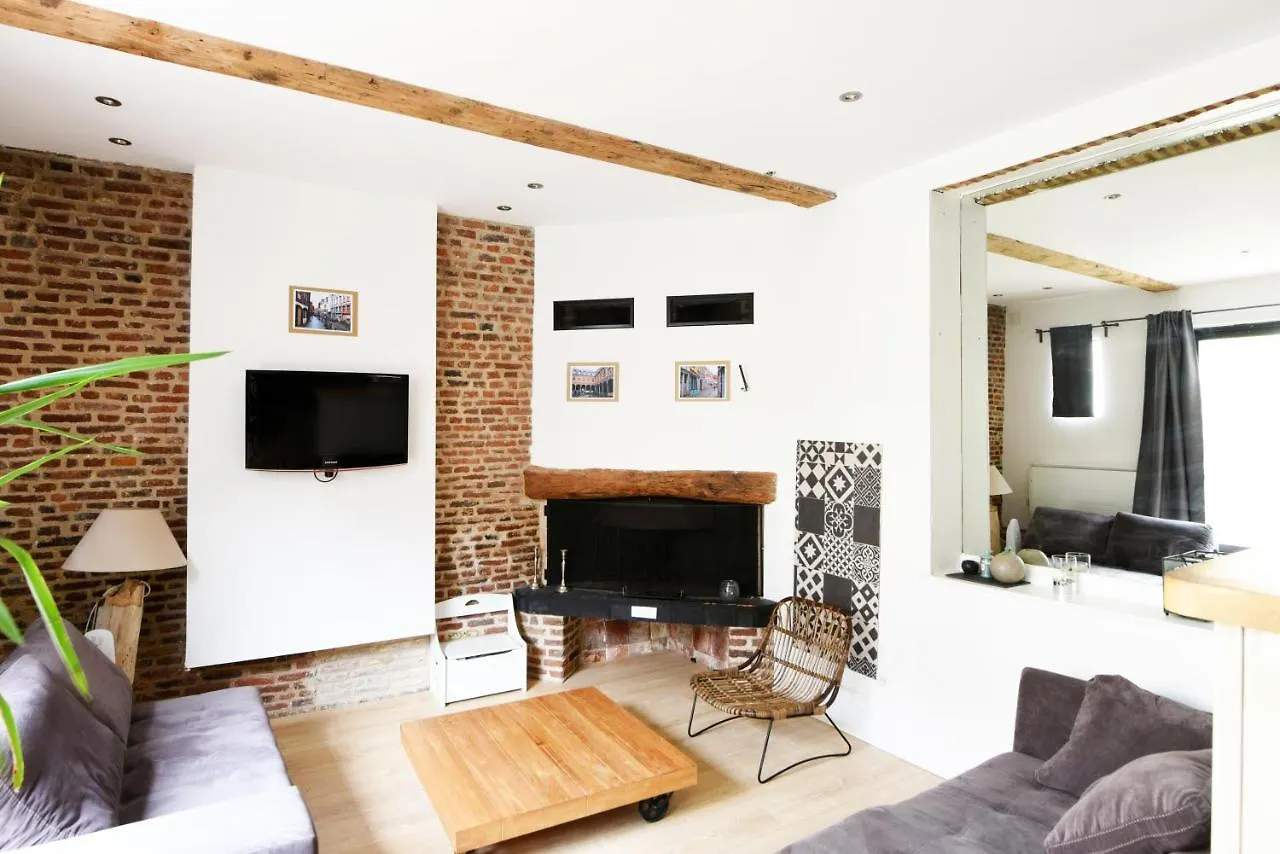 Apartment Maison Vieux Lille 3 Chambres Parking Prive 24H24H Acces
