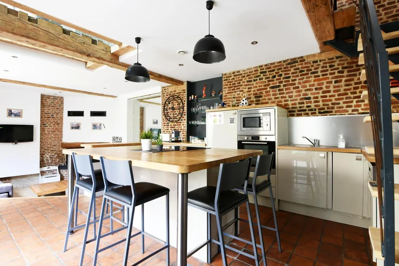 Maison Vieux Lille 3 Chambres Parking Prive 24H24H Acces contacts