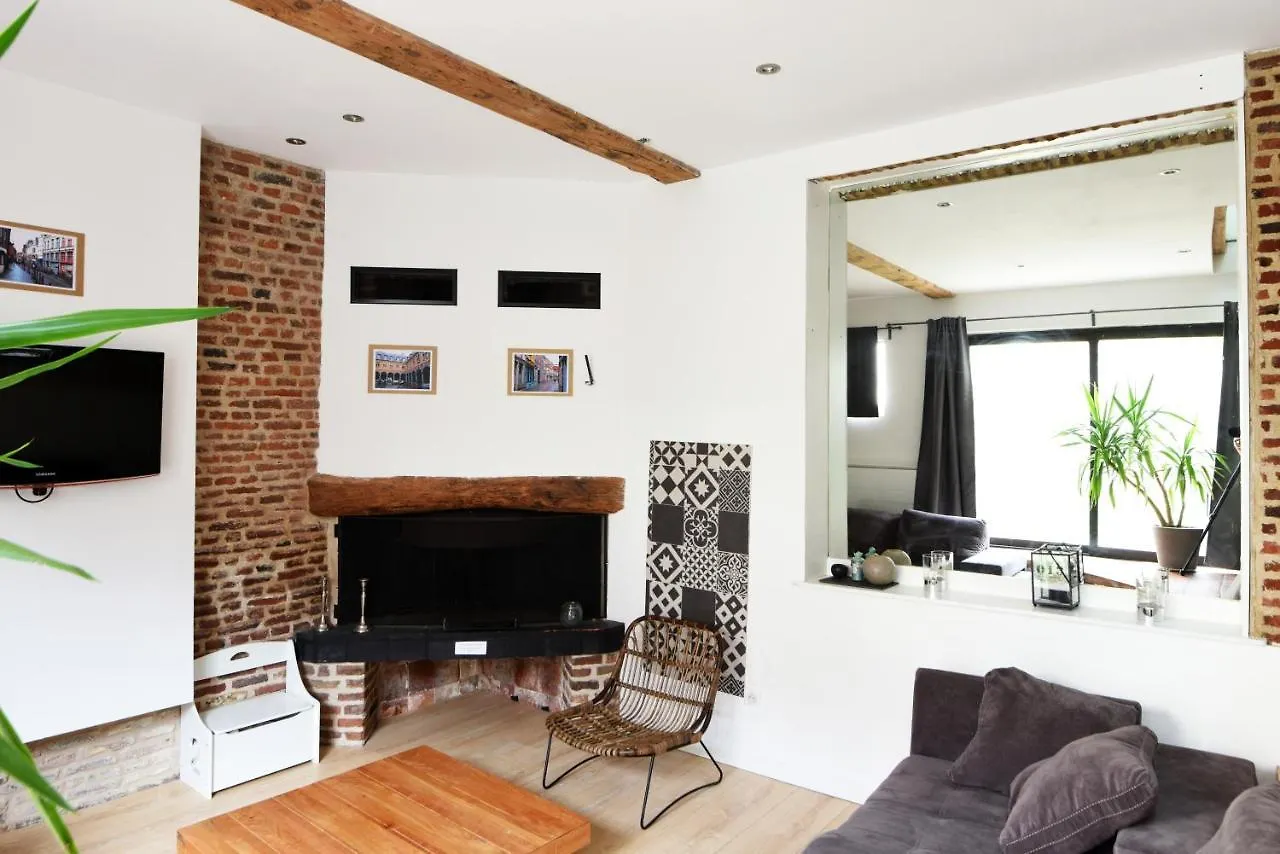 Maison Vieux Lille 3 Chambres Parking Prive 24H24H Acces Apartment