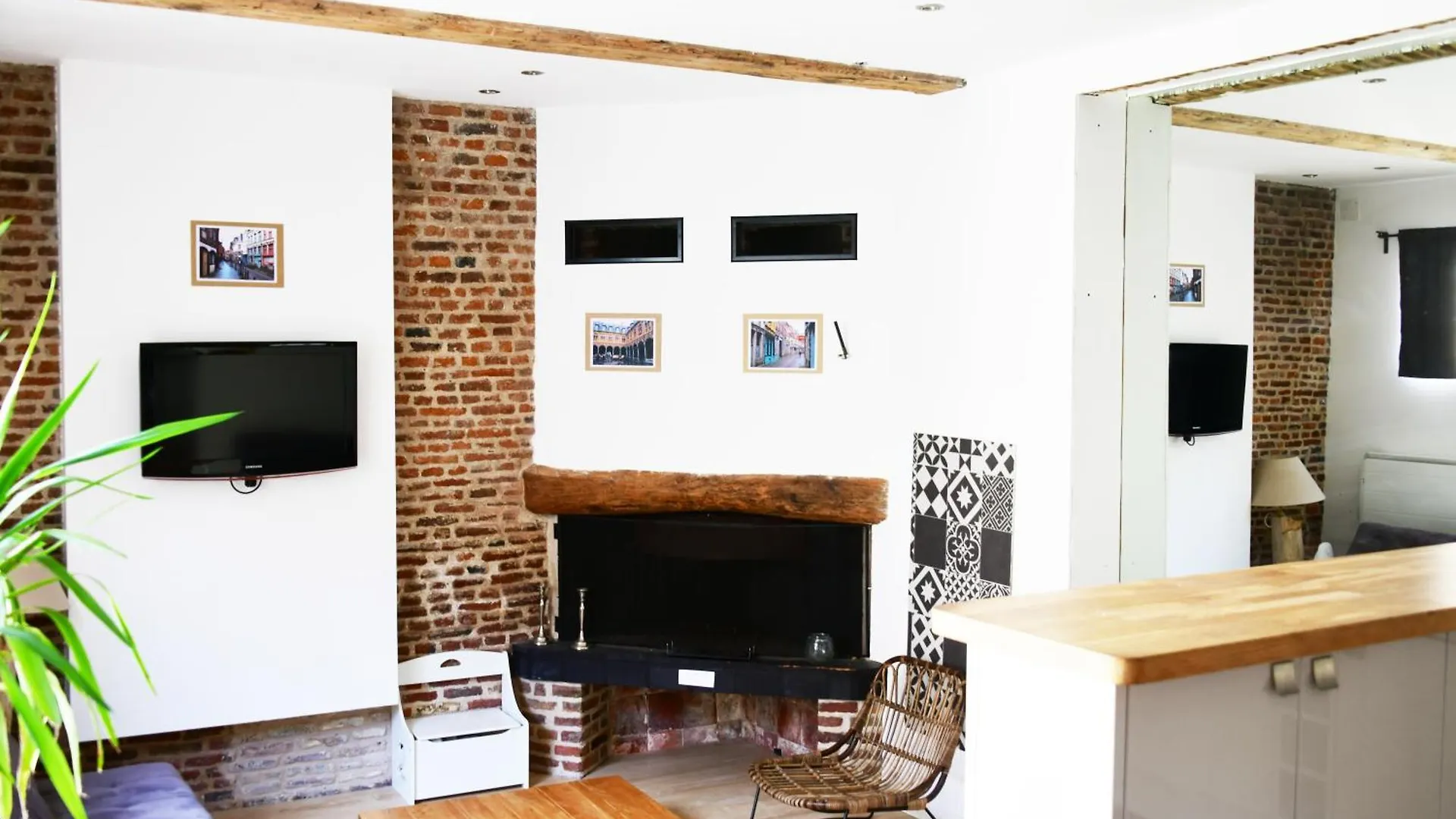 Apartment Maison Vieux Lille 3 Chambres Parking Prive 24H24H Acces